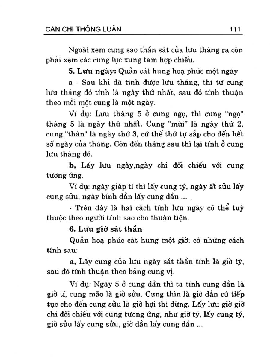 Can Chi Thông Luận - 111