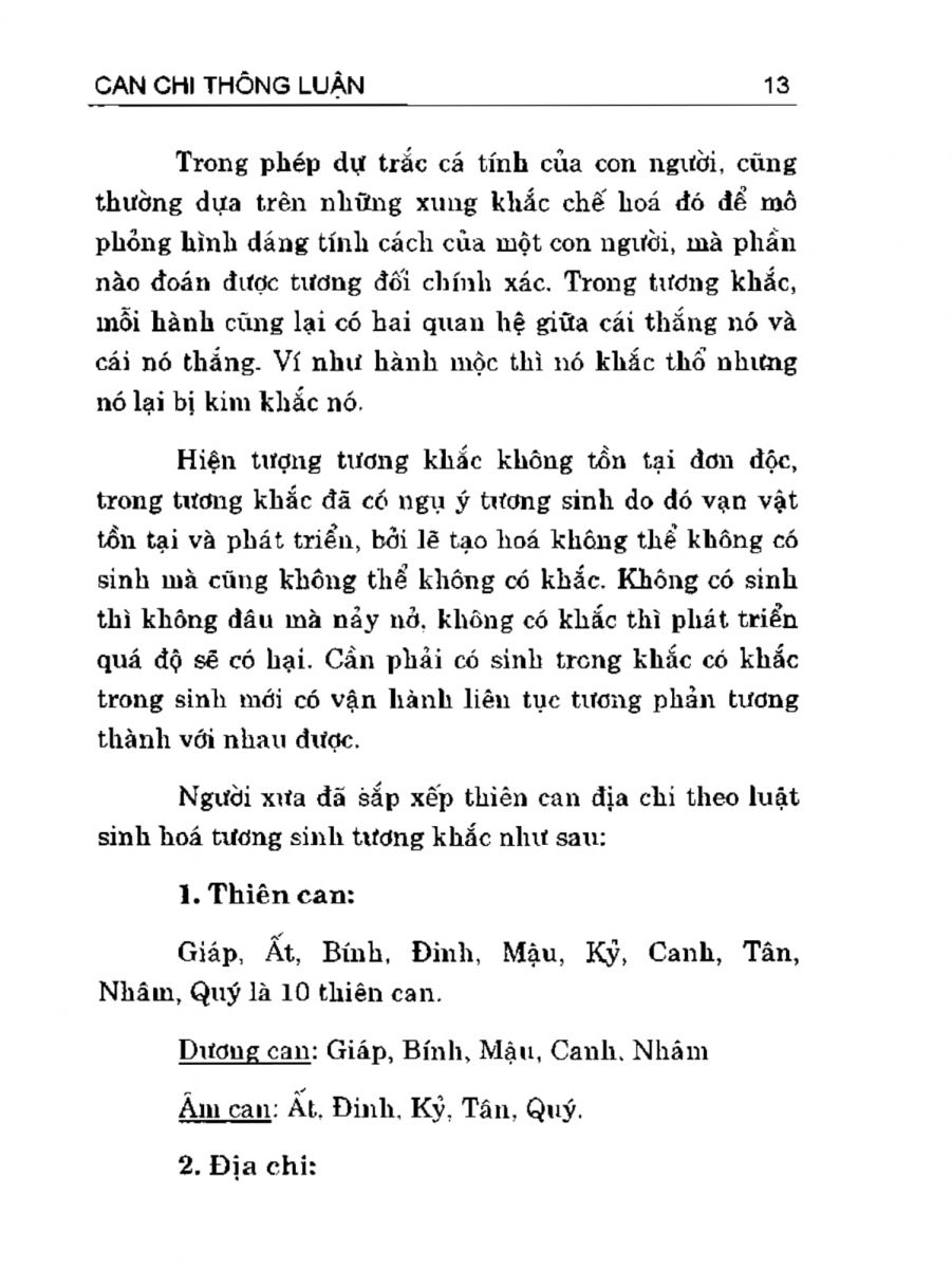 Can Chi Thông Luận - 13