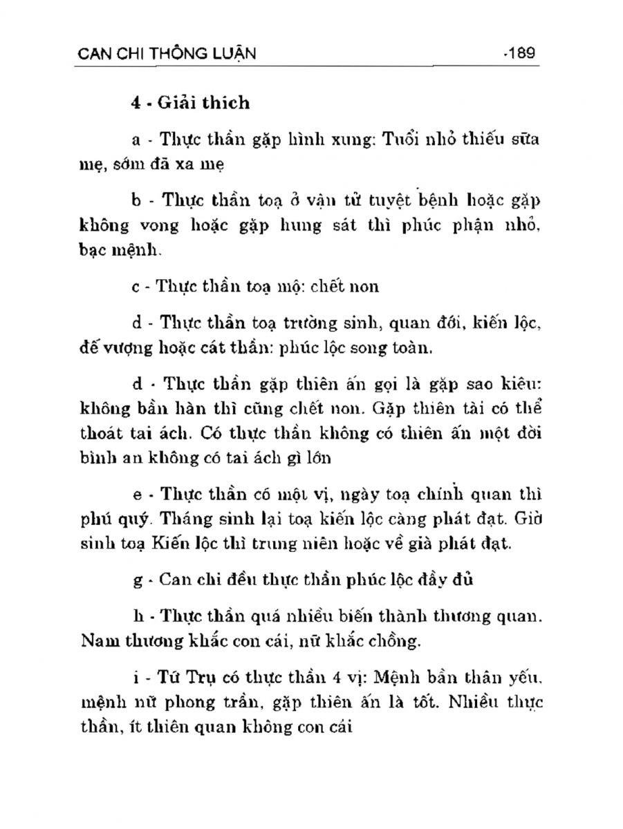 Can Chi Thông Luận - 189