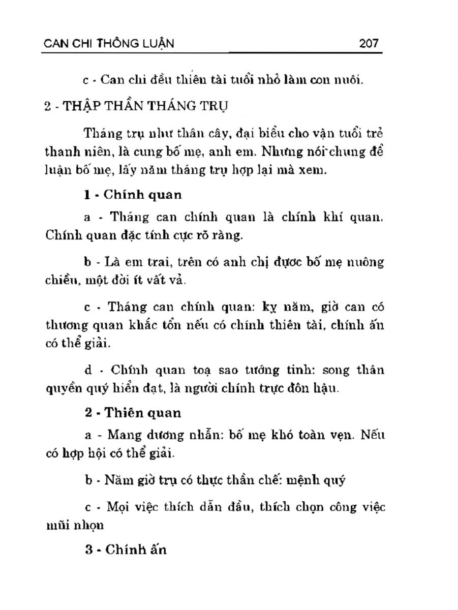 Can Chi Thông Luận - 207