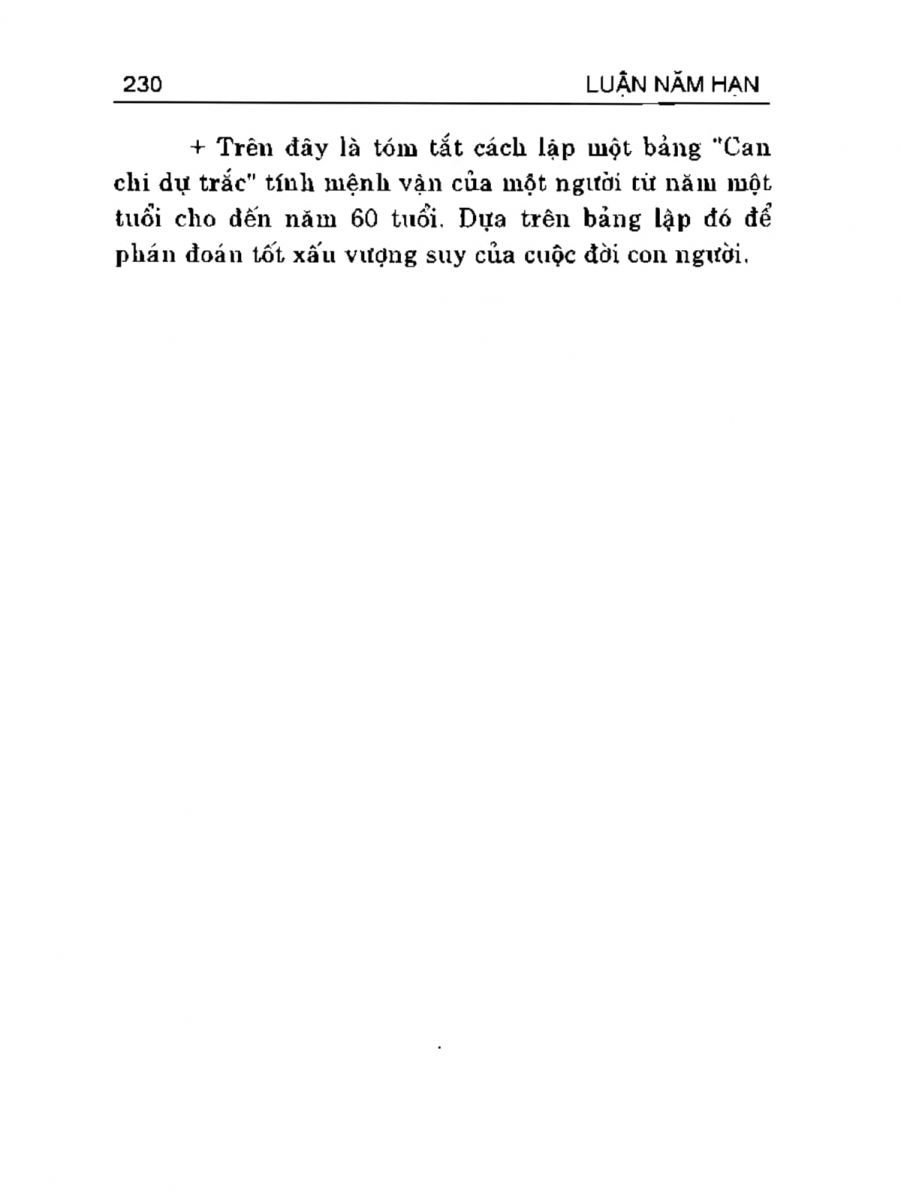 Can Chi Thông Luận - 230