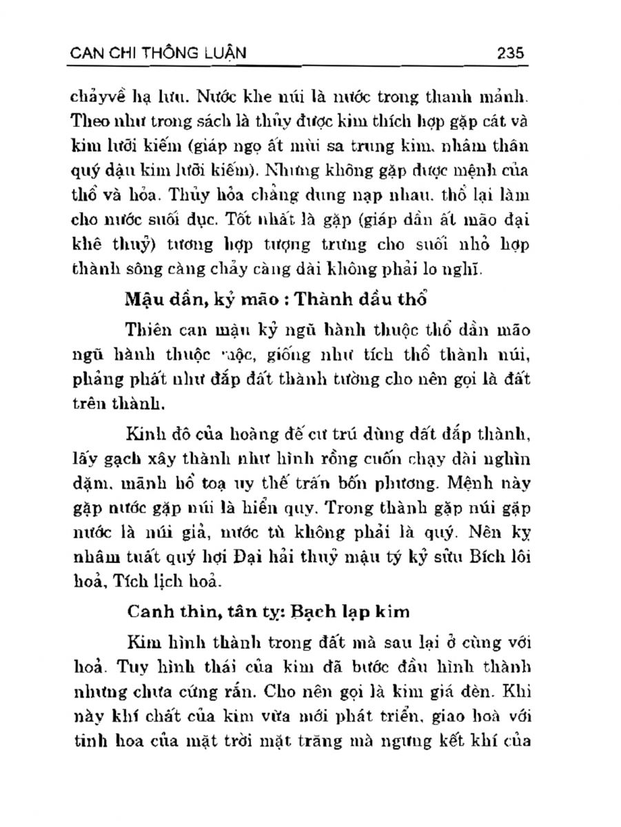 Can Chi Thông Luận - 235