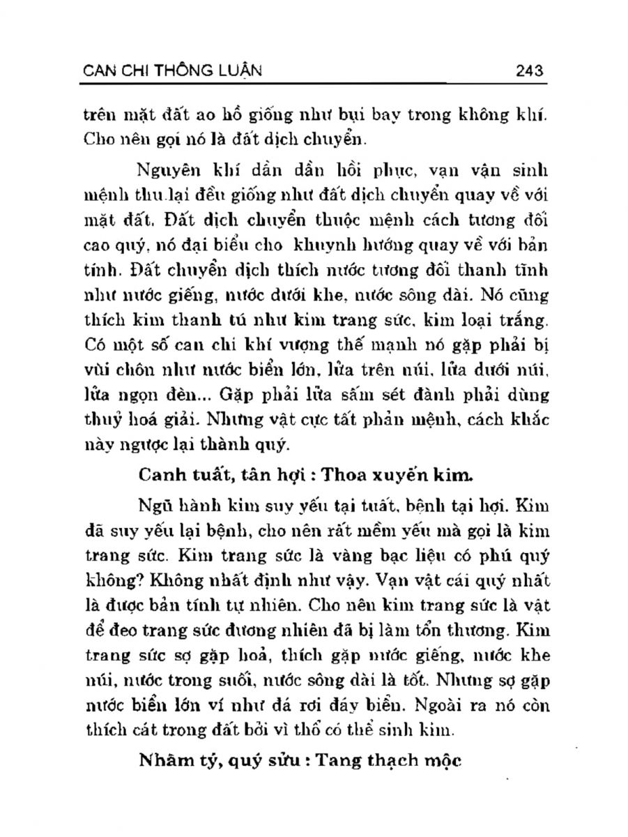 Can Chi Thông Luận - 243