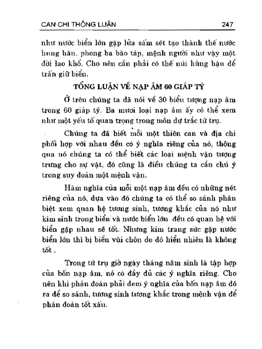 Can Chi Thông Luận - 247