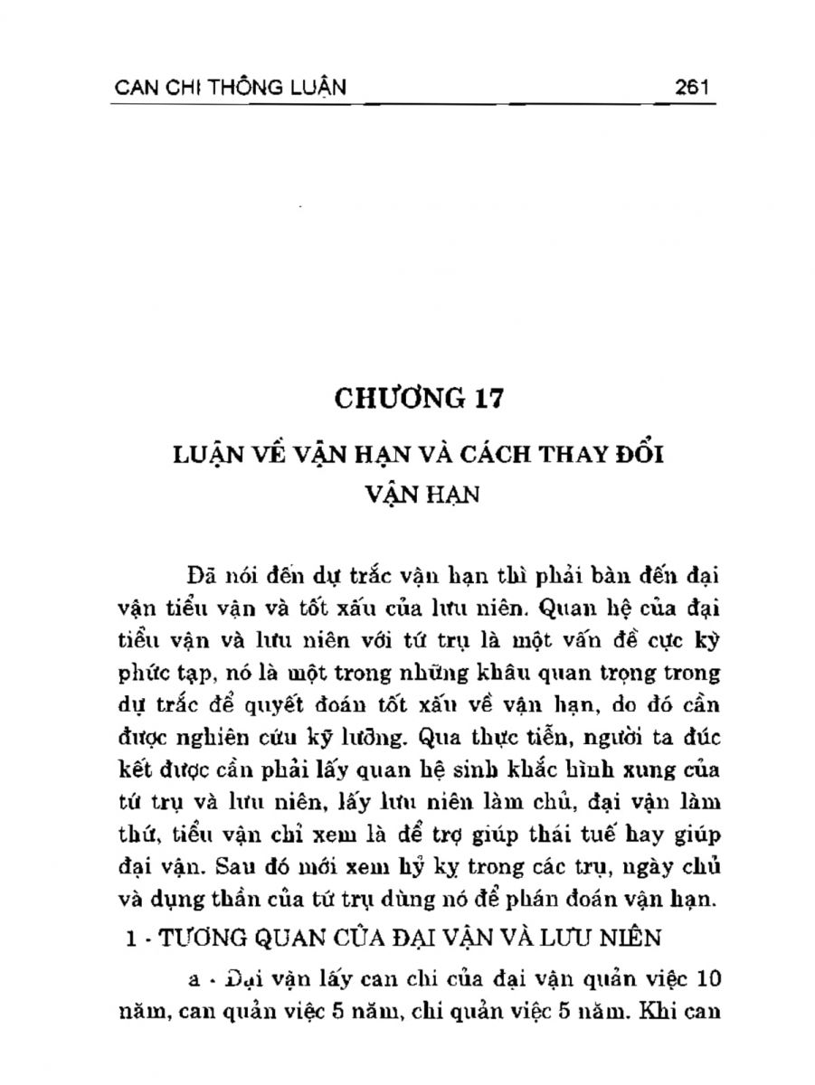 Can Chi Thông Luận - 261