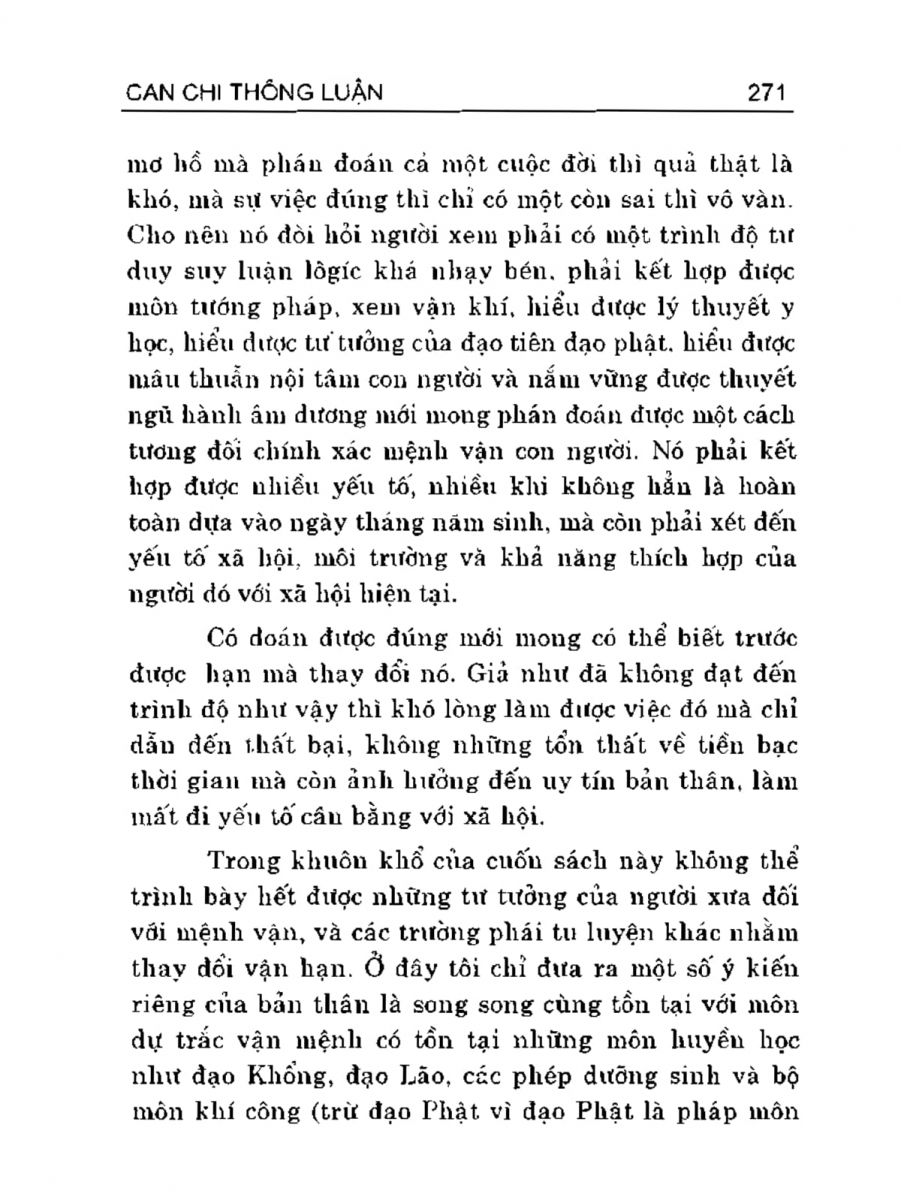 Can Chi Thông Luận - 271