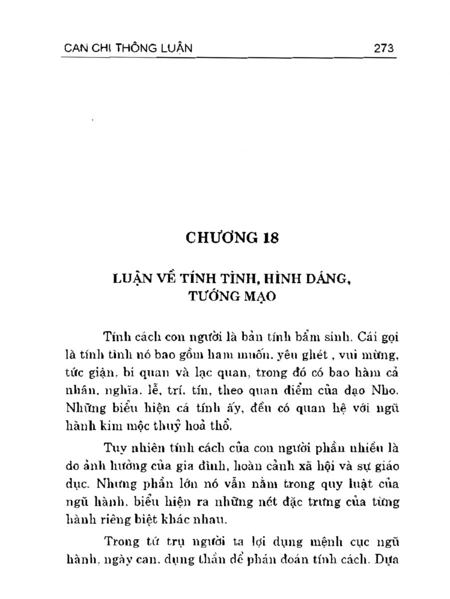 Can Chi Thông Luận - 273