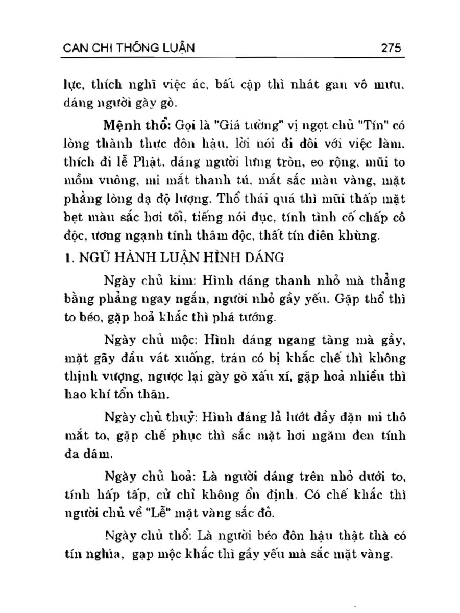 Can Chi Thông Luận - 275