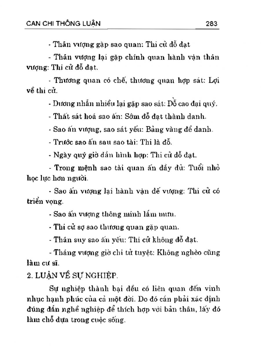 Can Chi Thông Luận - 283