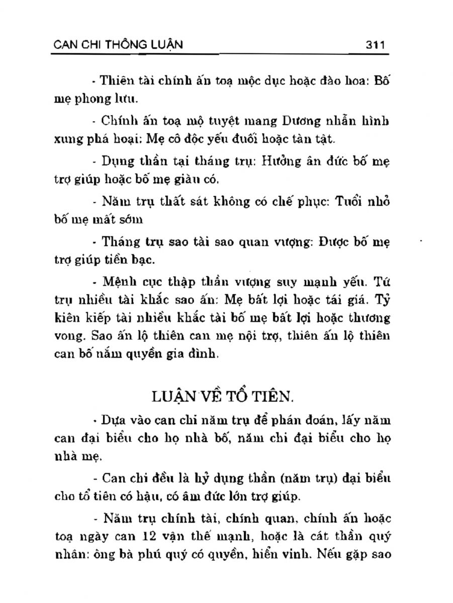 Can Chi Thông Luận - 311