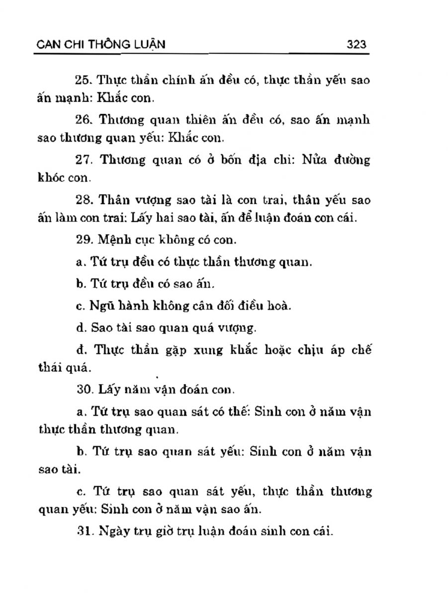 Can Chi Thông Luận - 323