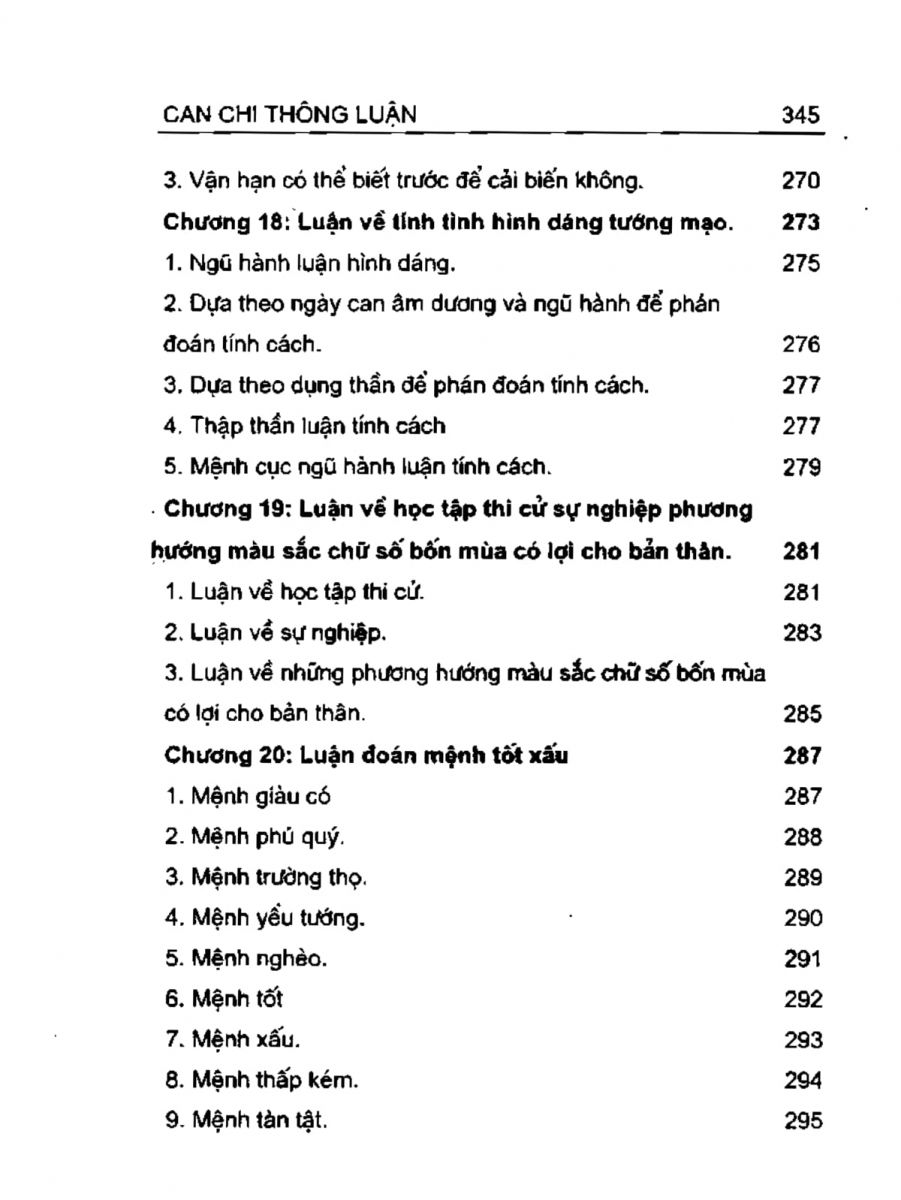 Can Chi Thông Luận - 345