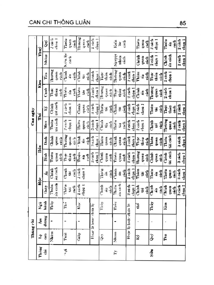 Can Chi Thông Luận - 85