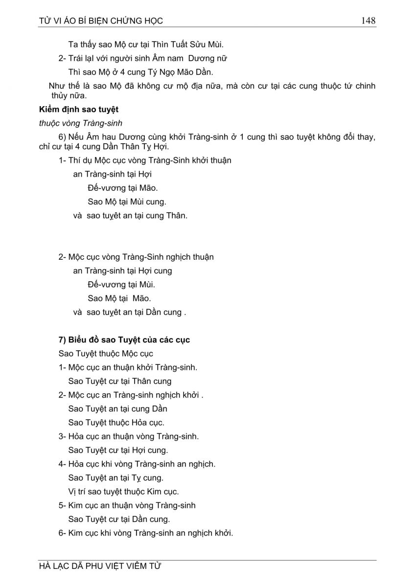 Tử Vi Ảo Bí Biện Chứng Học - 148