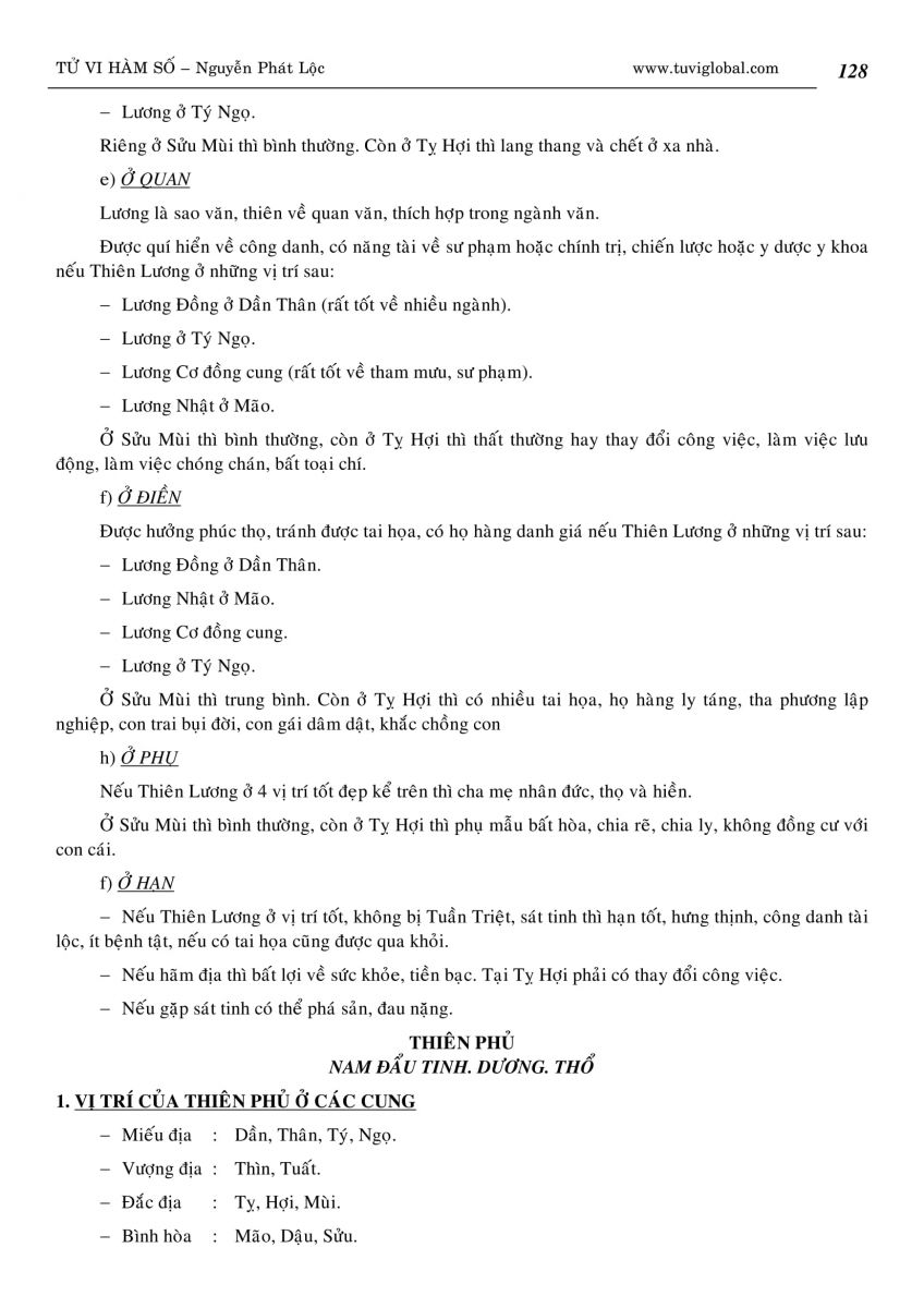 Tử Vi Hàm Số - 128