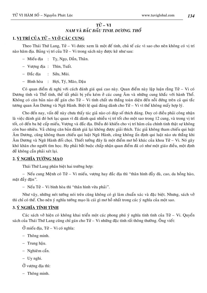 Tử Vi Hàm Số - 134