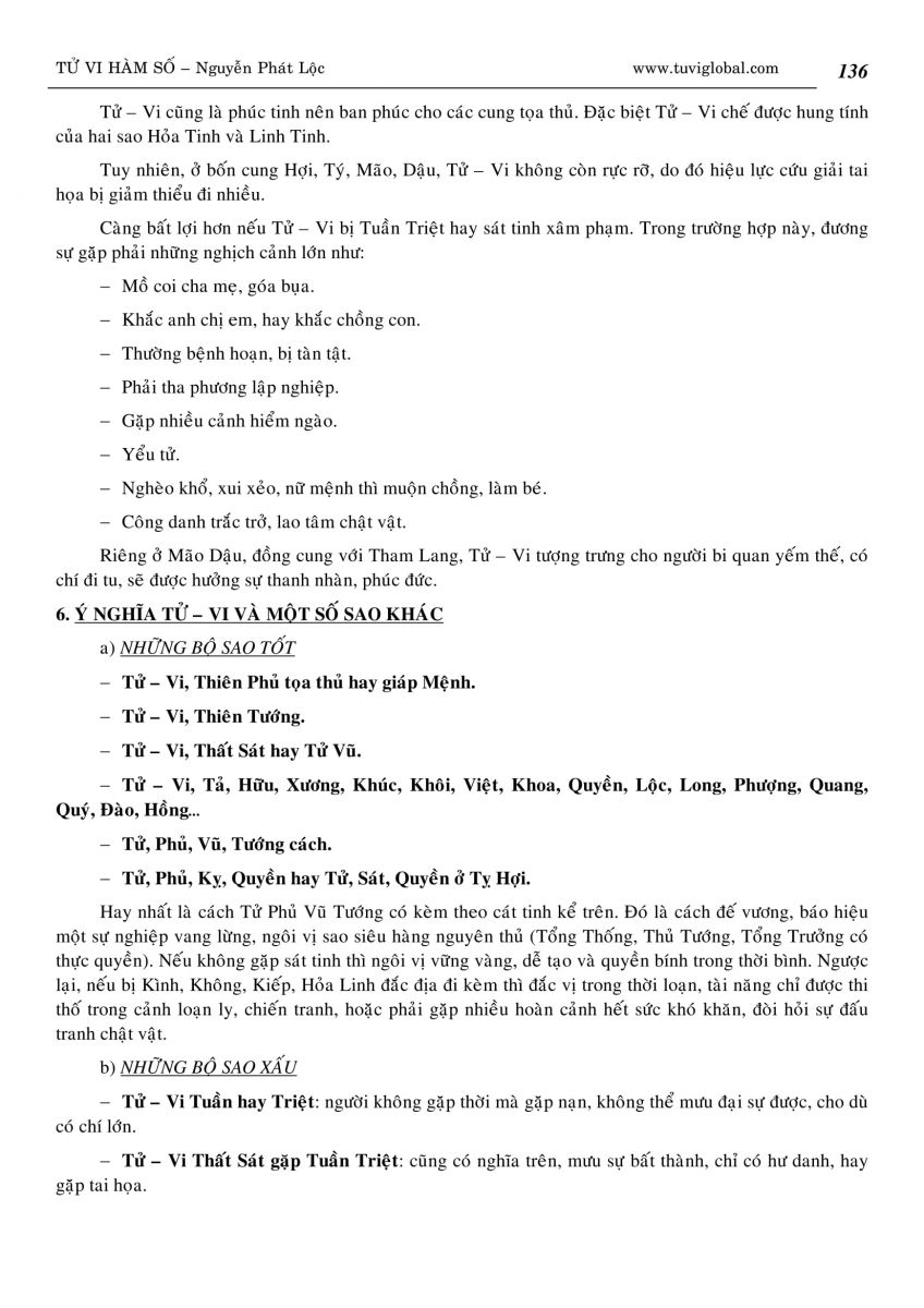 Tử Vi Hàm Số - 136
