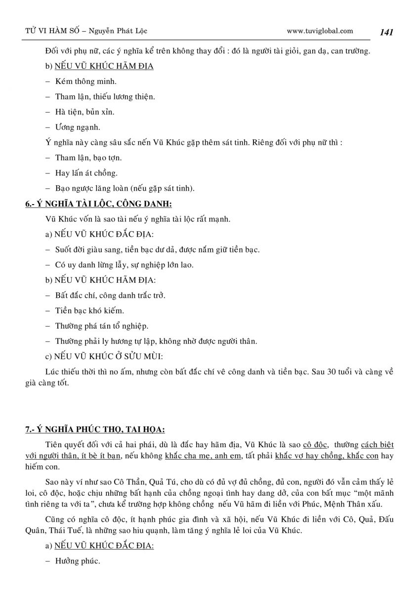 Tử Vi Hàm Số - 141