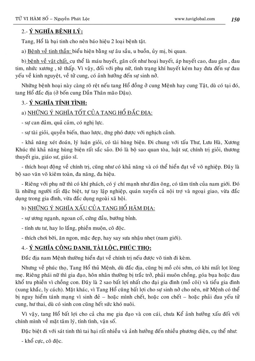 Tử Vi Hàm Số - 150