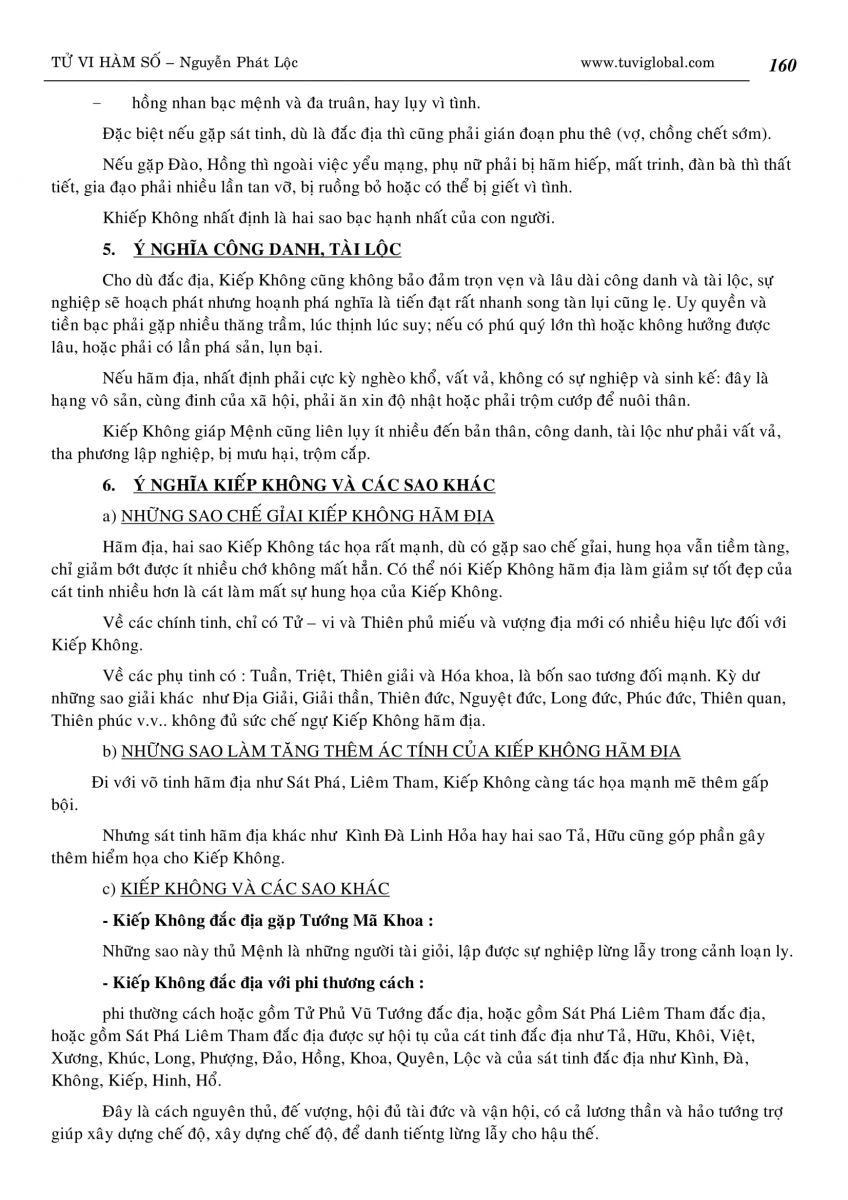 Tử Vi Hàm Số - 160