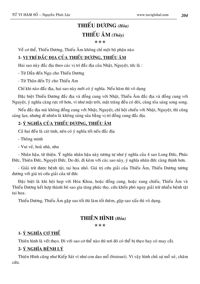 Tử Vi Hàm Số - 204