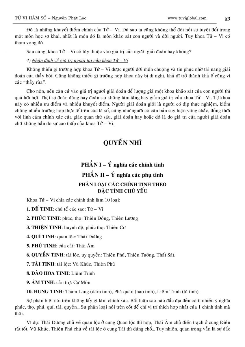 Tử Vi Hàm Số - 83