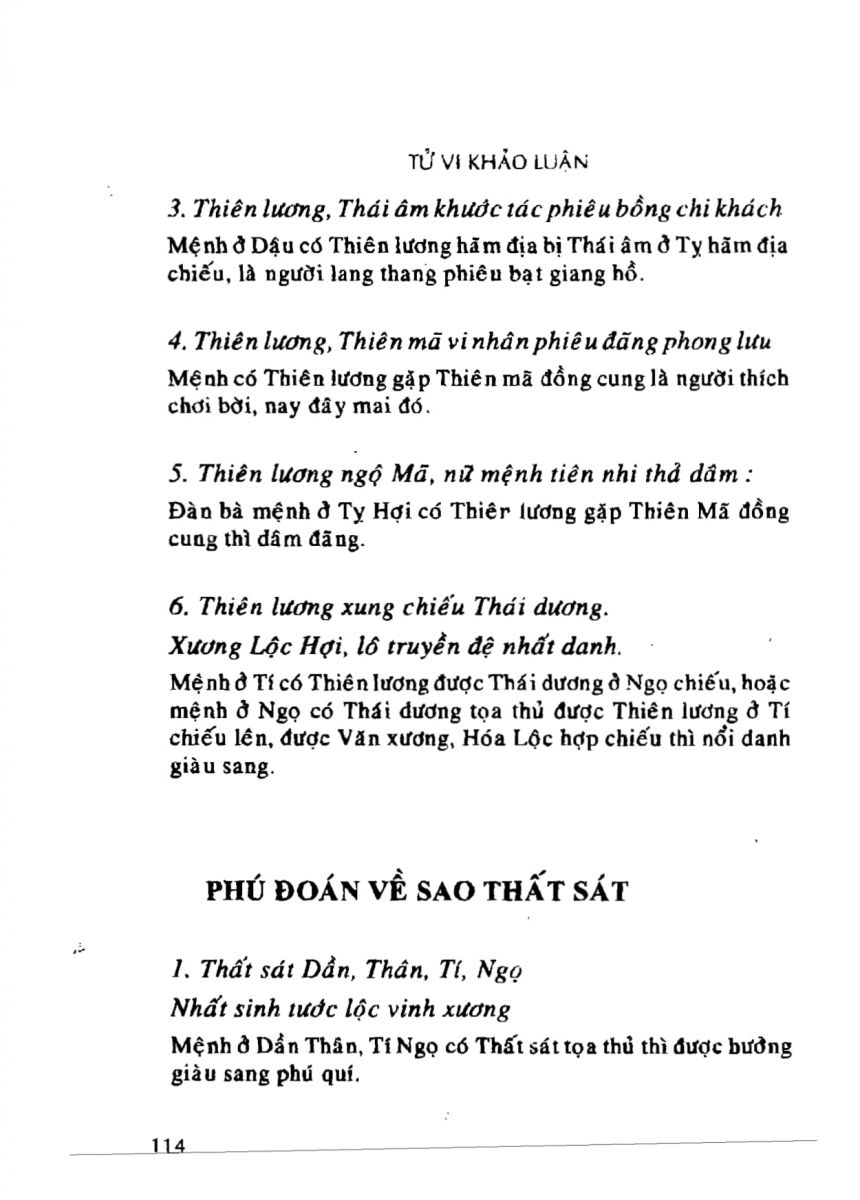 Tử Vi Khảo Luận - 114