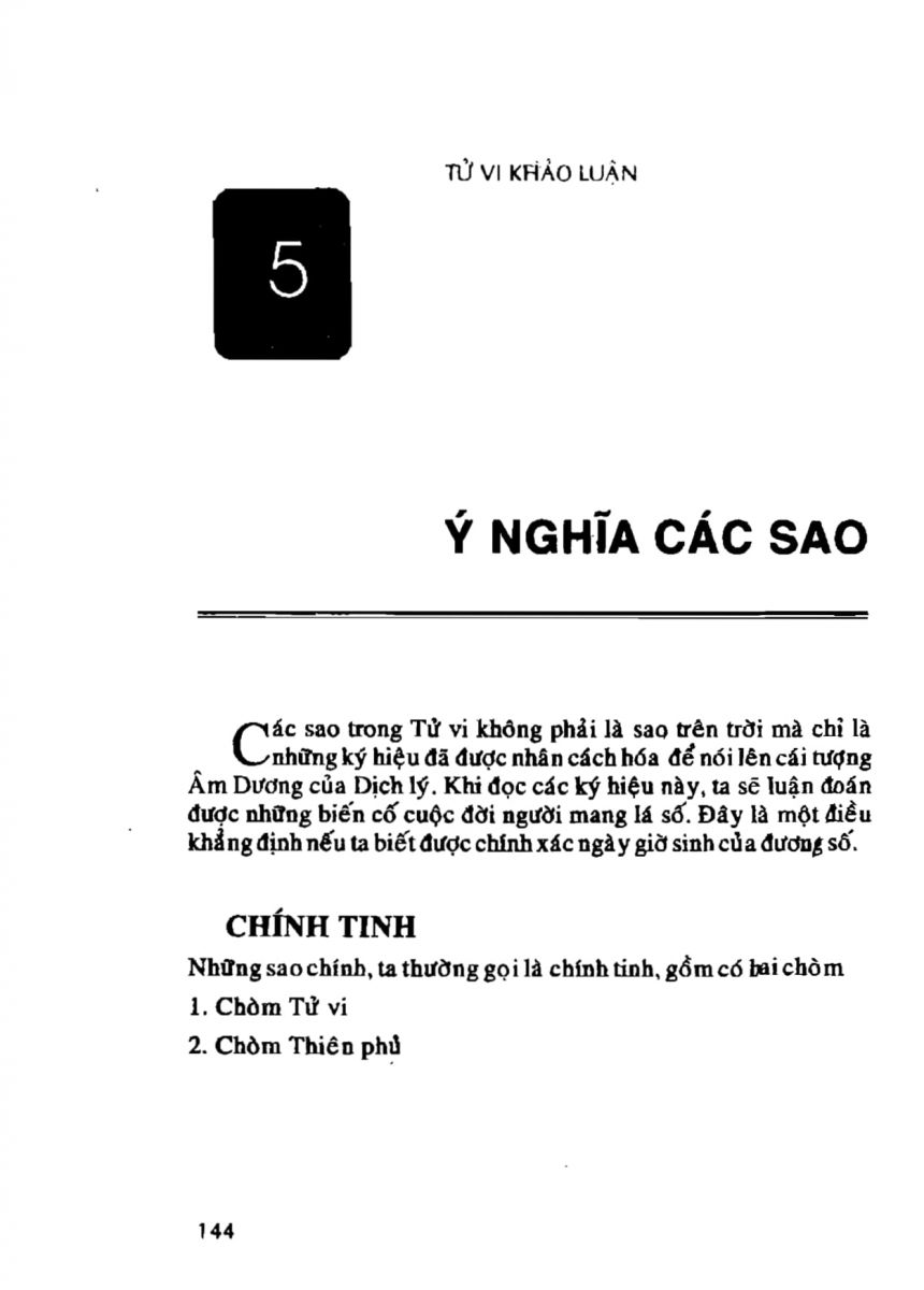 Tử Vi Khảo Luận - 144