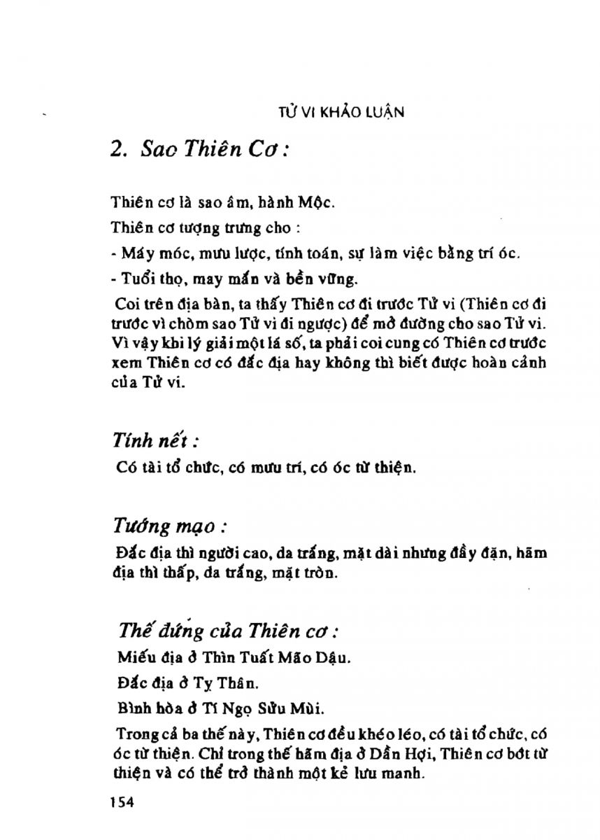 Tử Vi Khảo Luận - 154