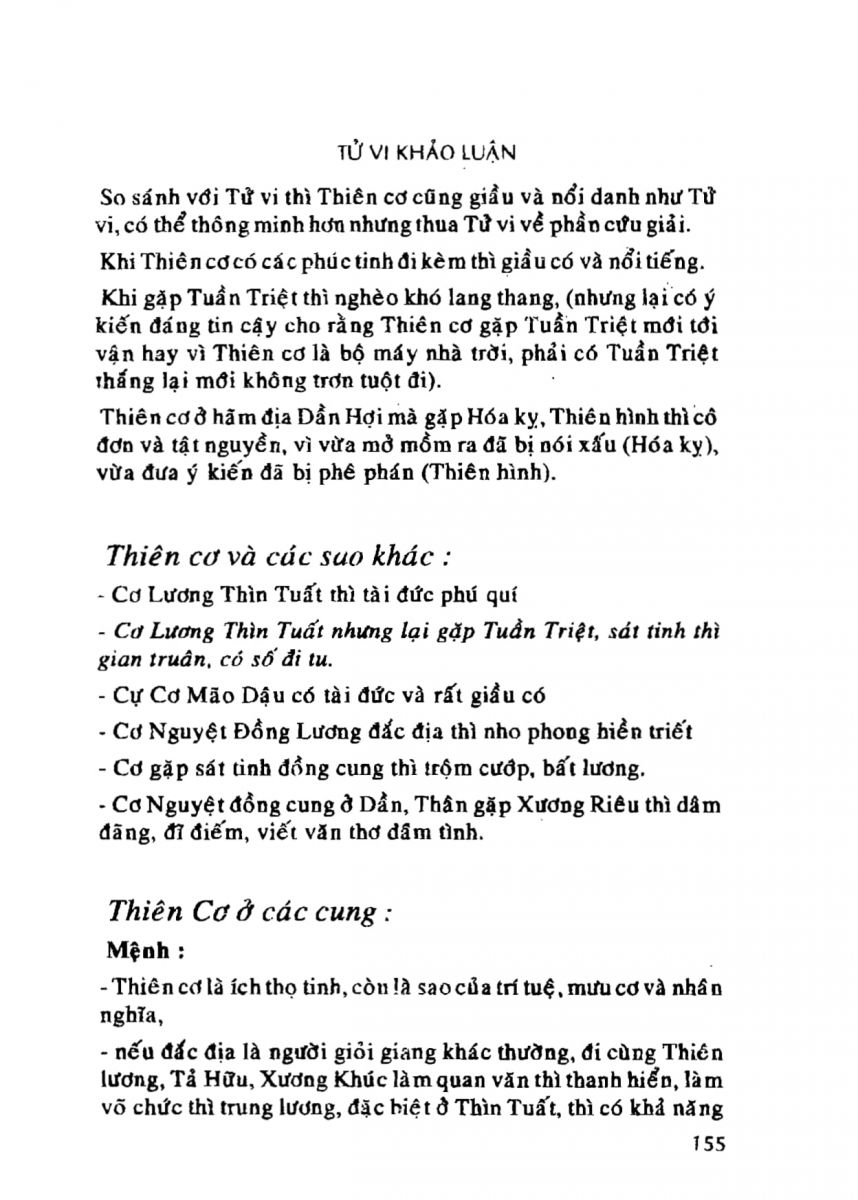 Tử Vi Khảo Luận - 155