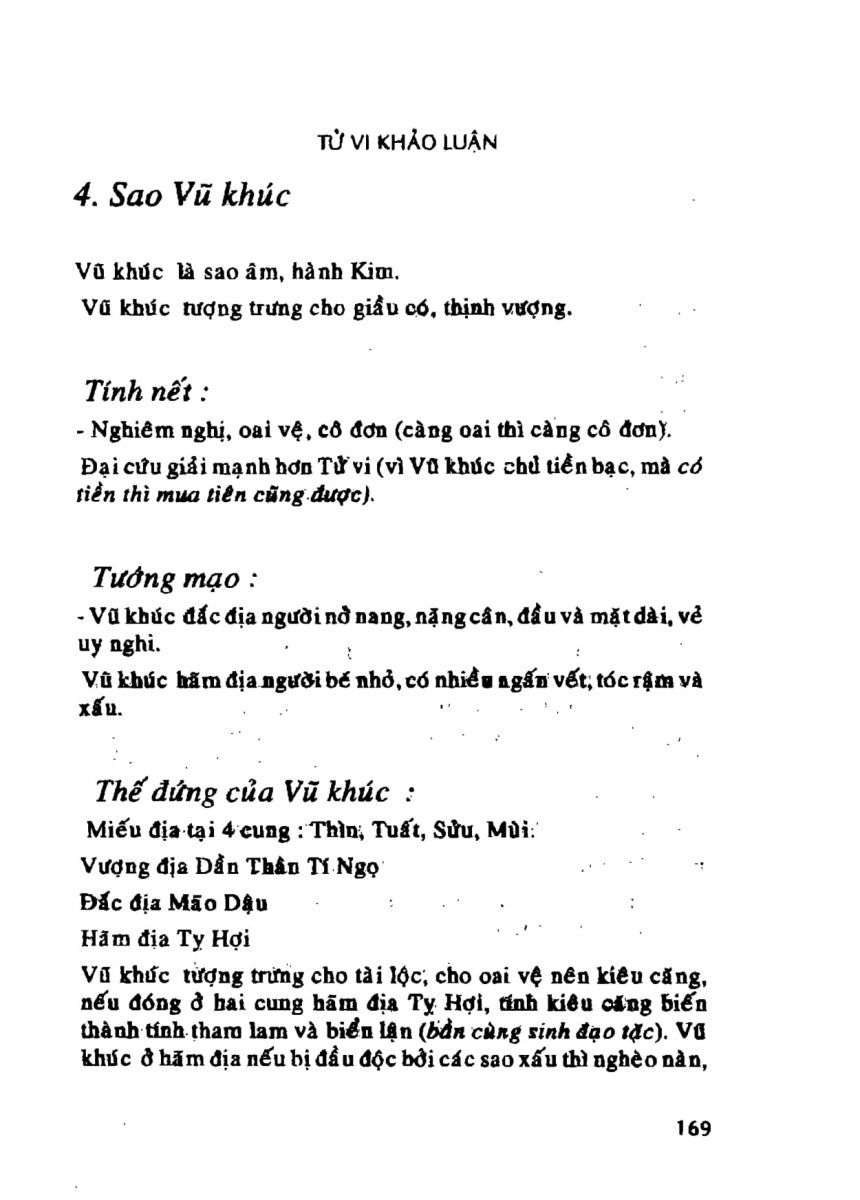 Tử Vi Khảo Luận - 169