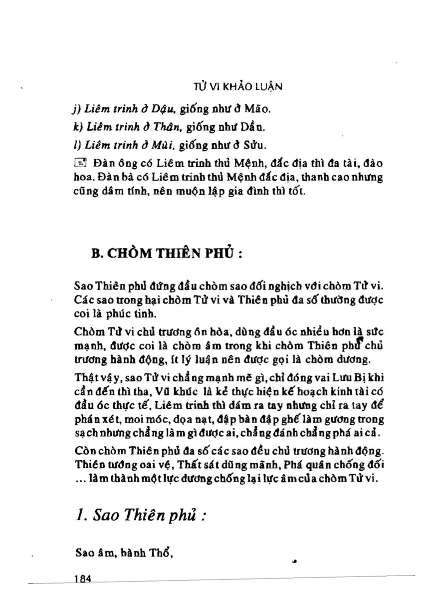 Tử Vi Khảo Luận - 184