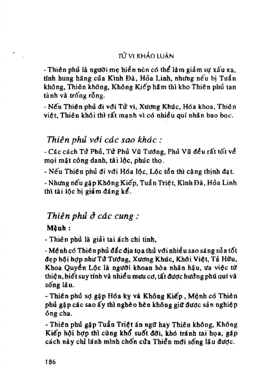 Tử Vi Khảo Luận - 186