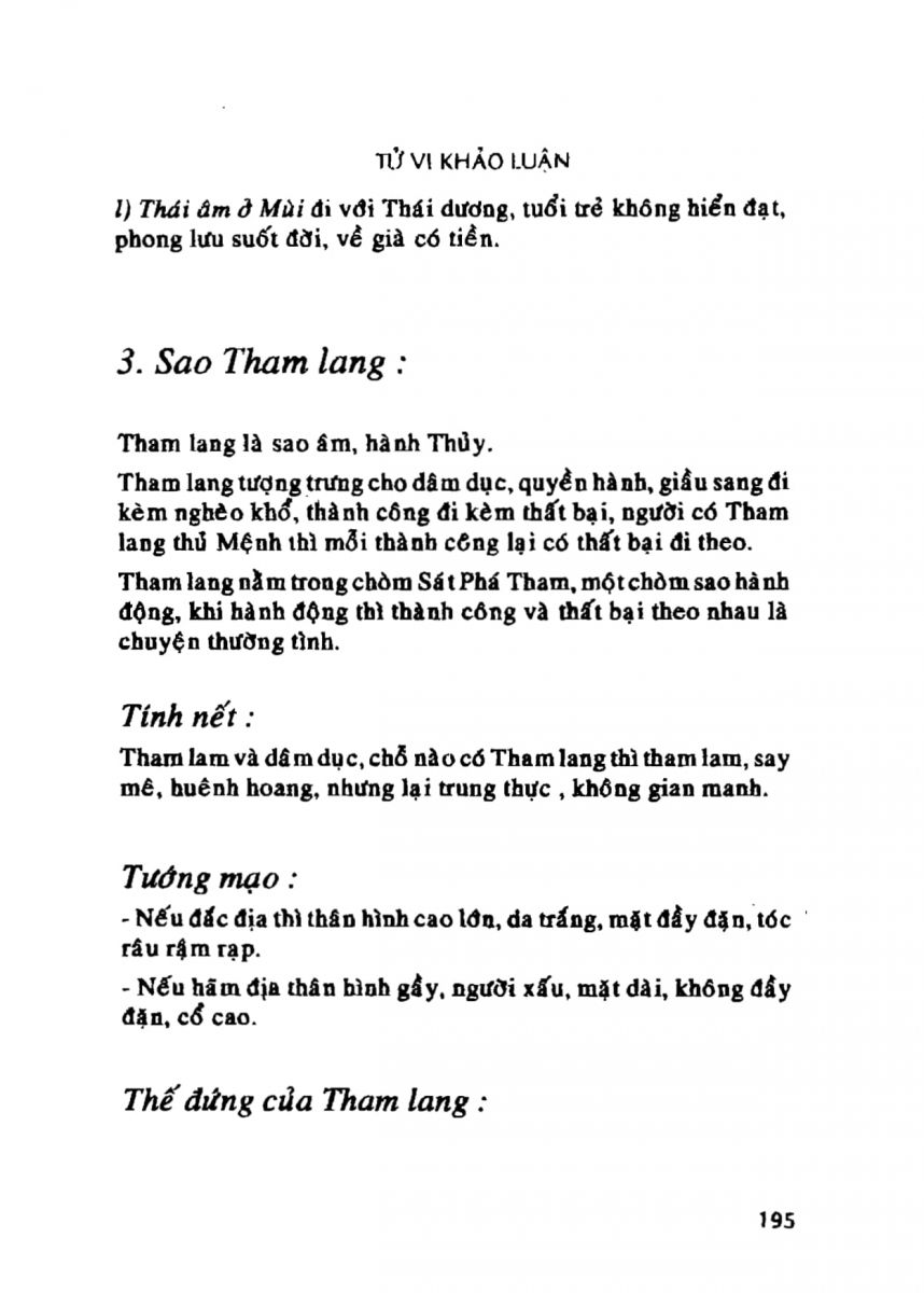Tử Vi Khảo Luận - 195