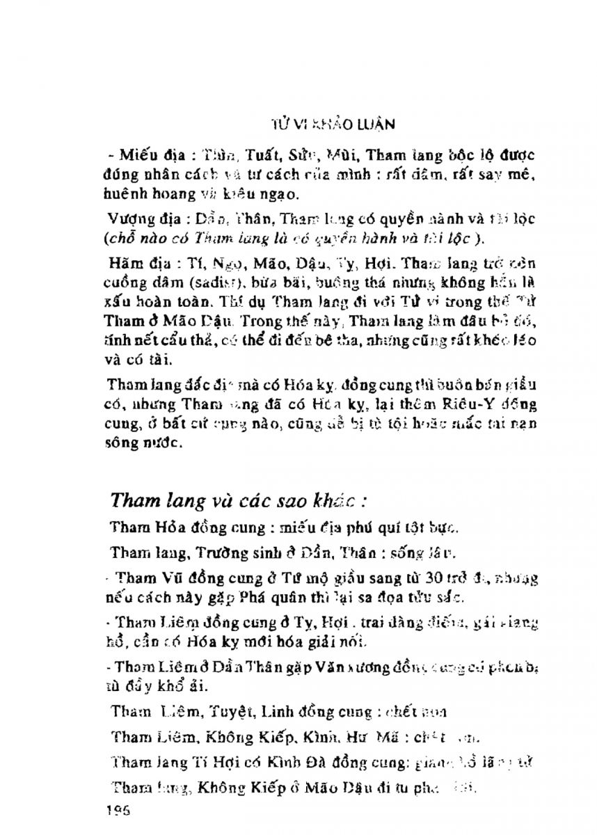 Tử Vi Khảo Luận - 196