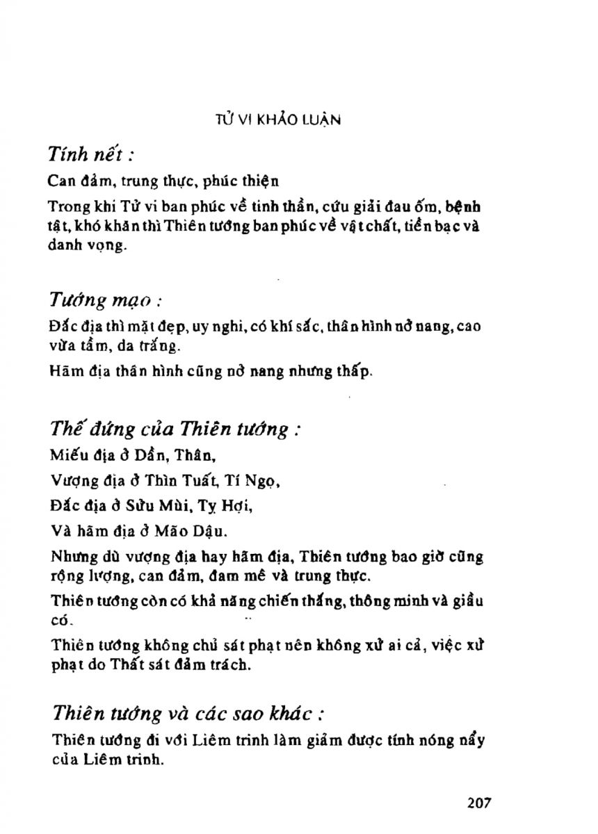 Tử Vi Khảo Luận - 207