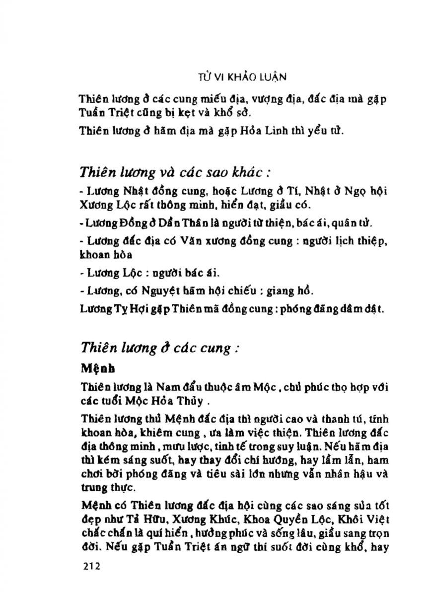 Tử Vi Khảo Luận - 212