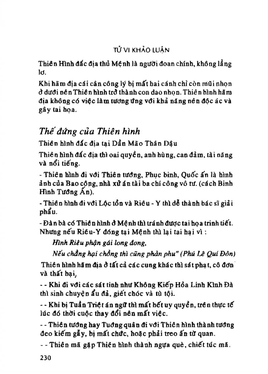 Tử Vi Khảo Luận - 230