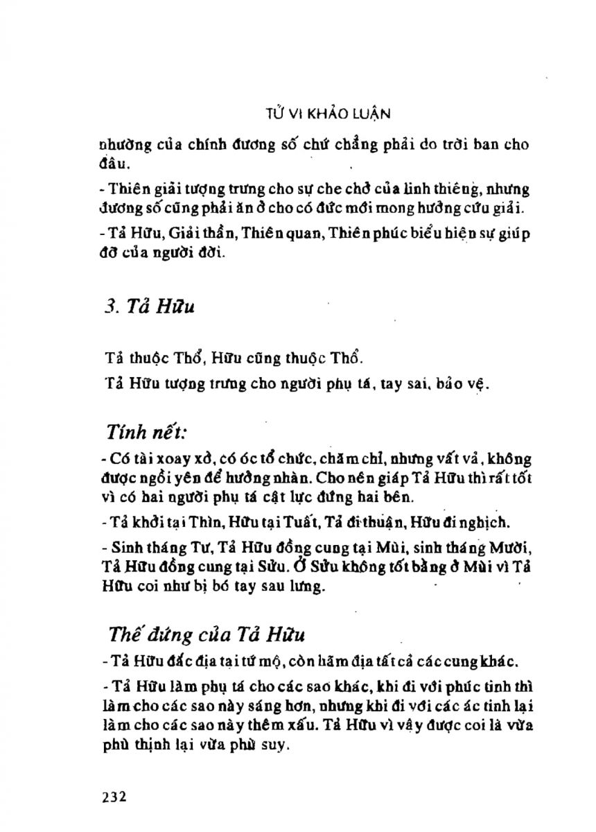 Tử Vi Khảo Luận - 232