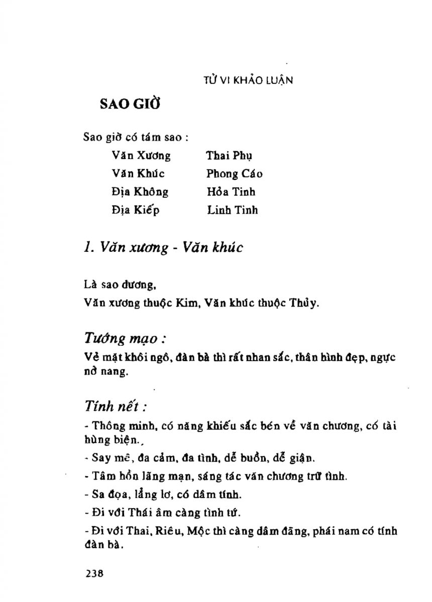 Tử Vi Khảo Luận - 238