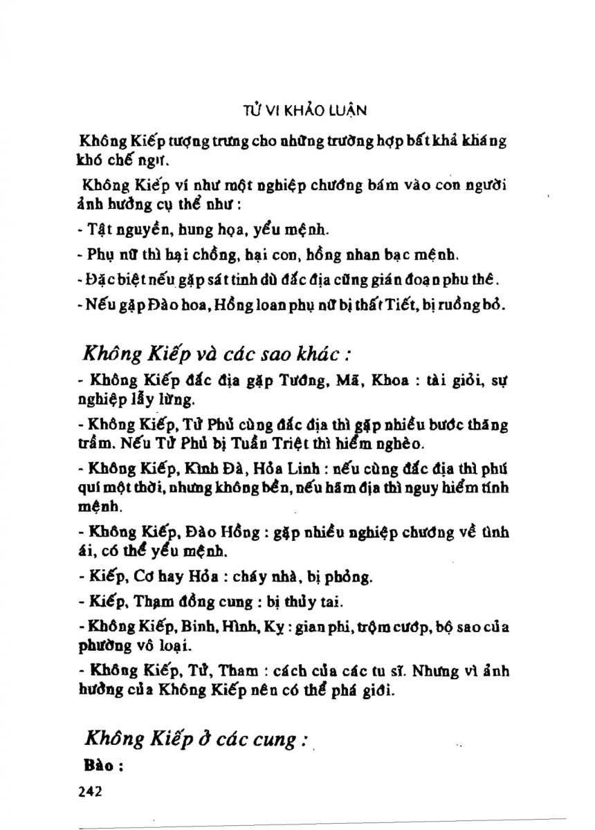 Tử Vi Khảo Luận - 242