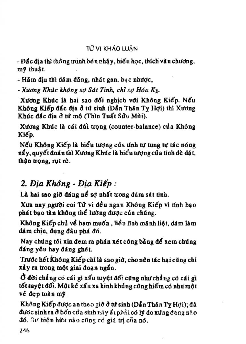Tử Vi Khảo Luận - 246