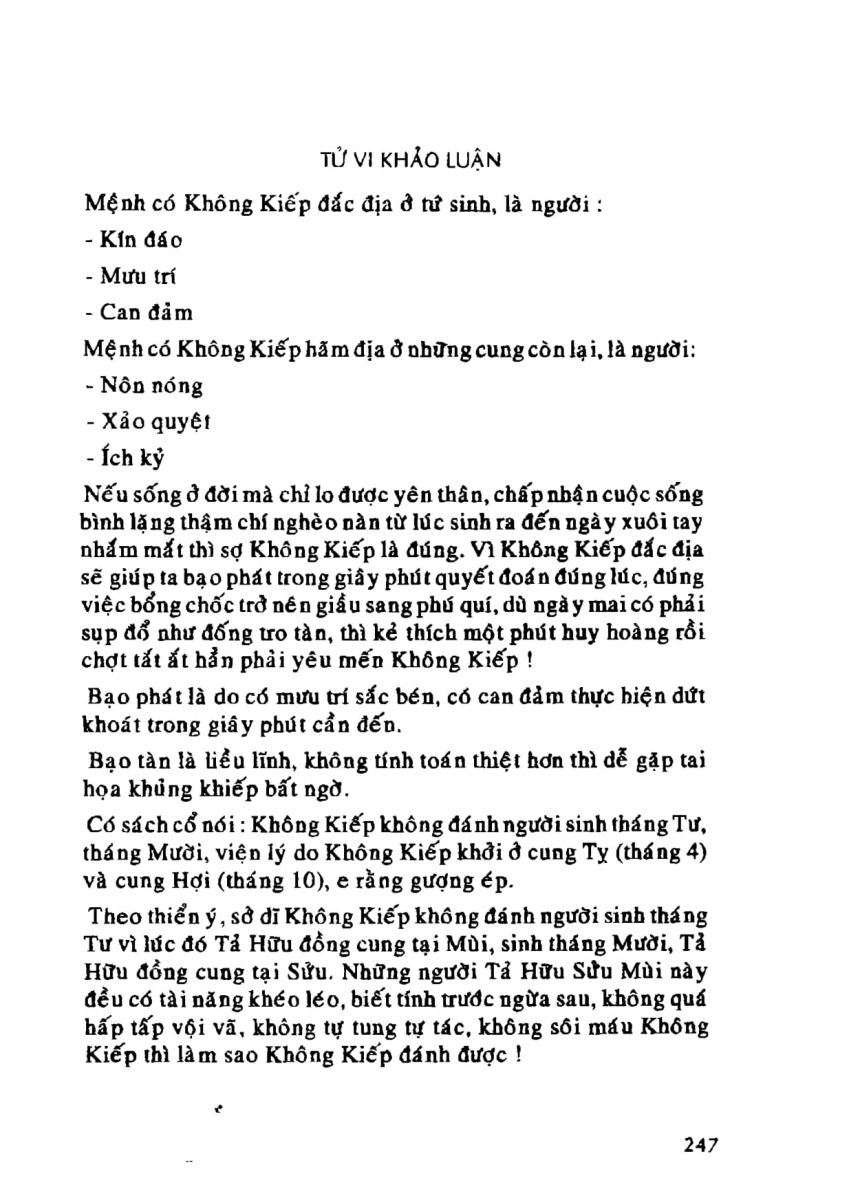 Tử Vi Khảo Luận - 247