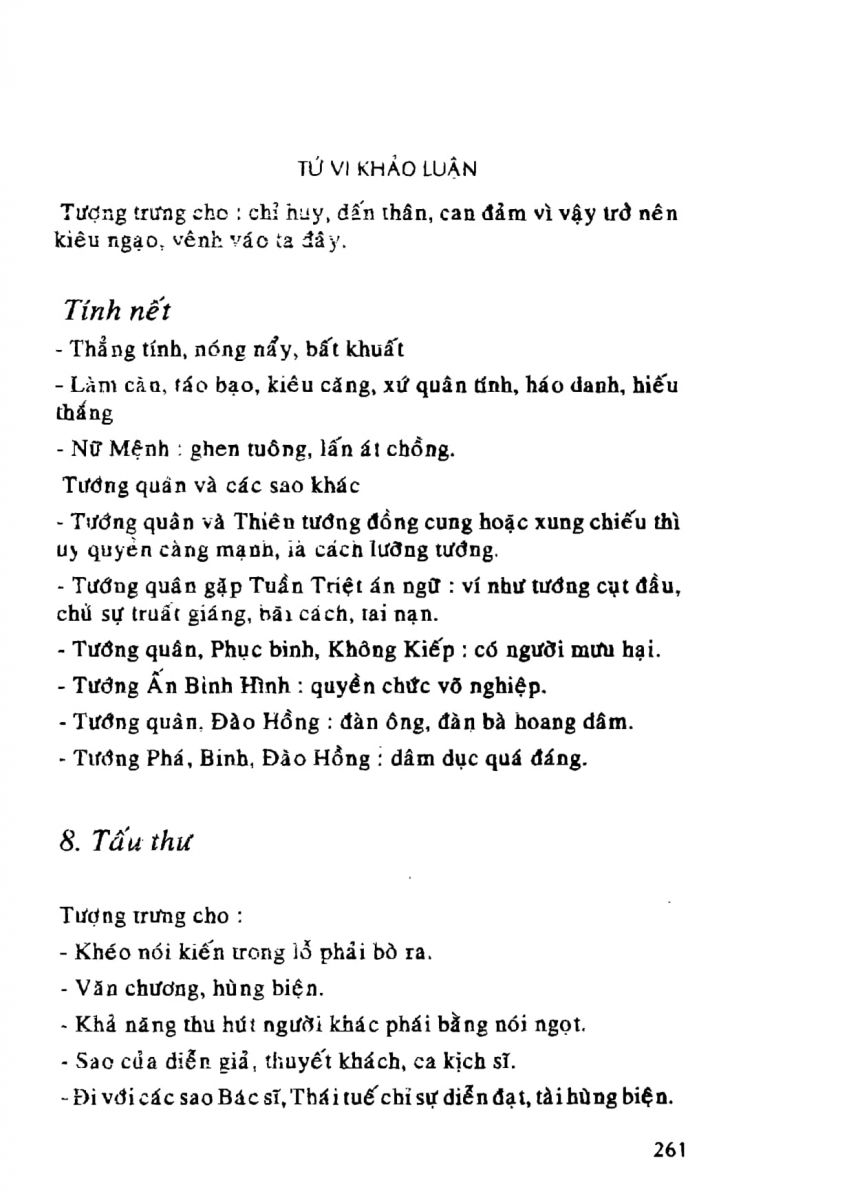Tử Vi Khảo Luận - 261