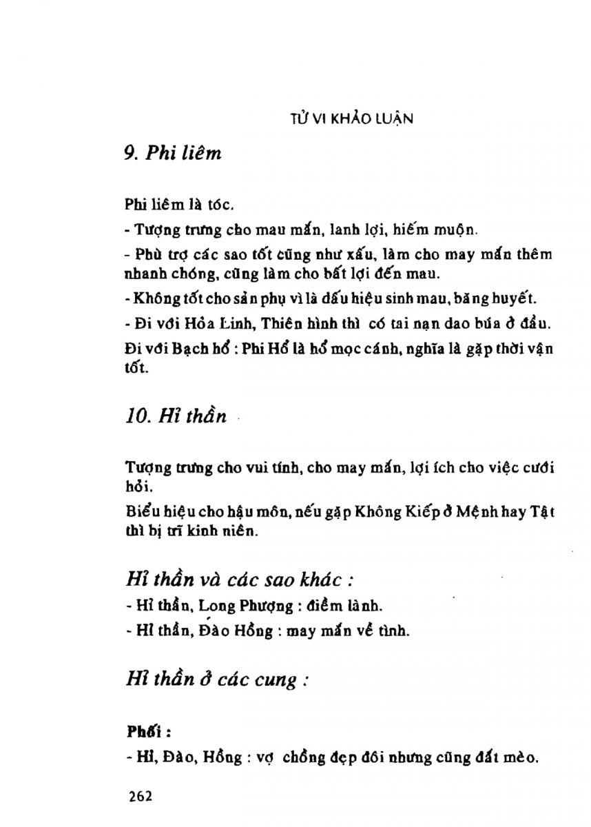 Tử Vi Khảo Luận - 262