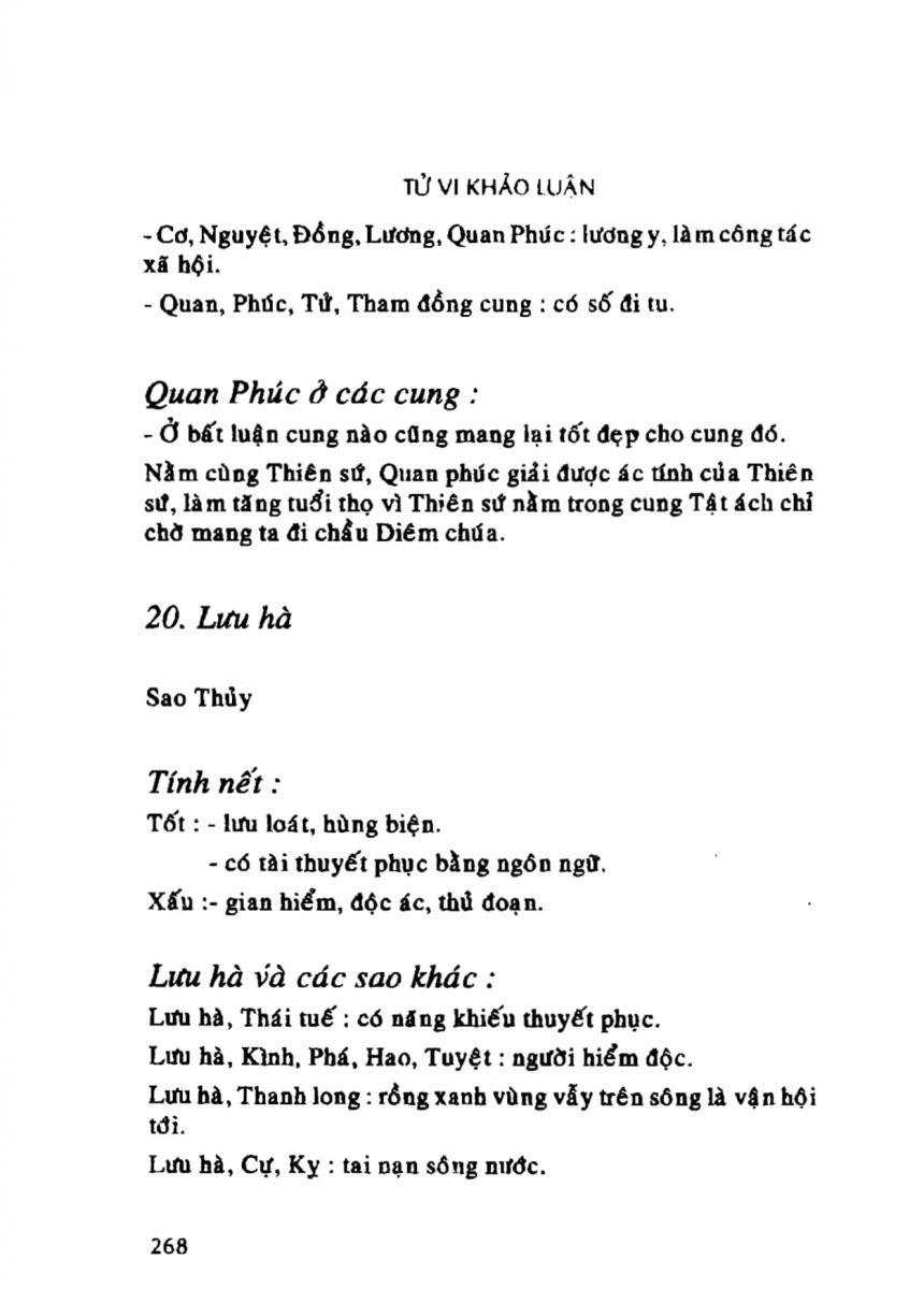 Tử Vi Khảo Luận - 268