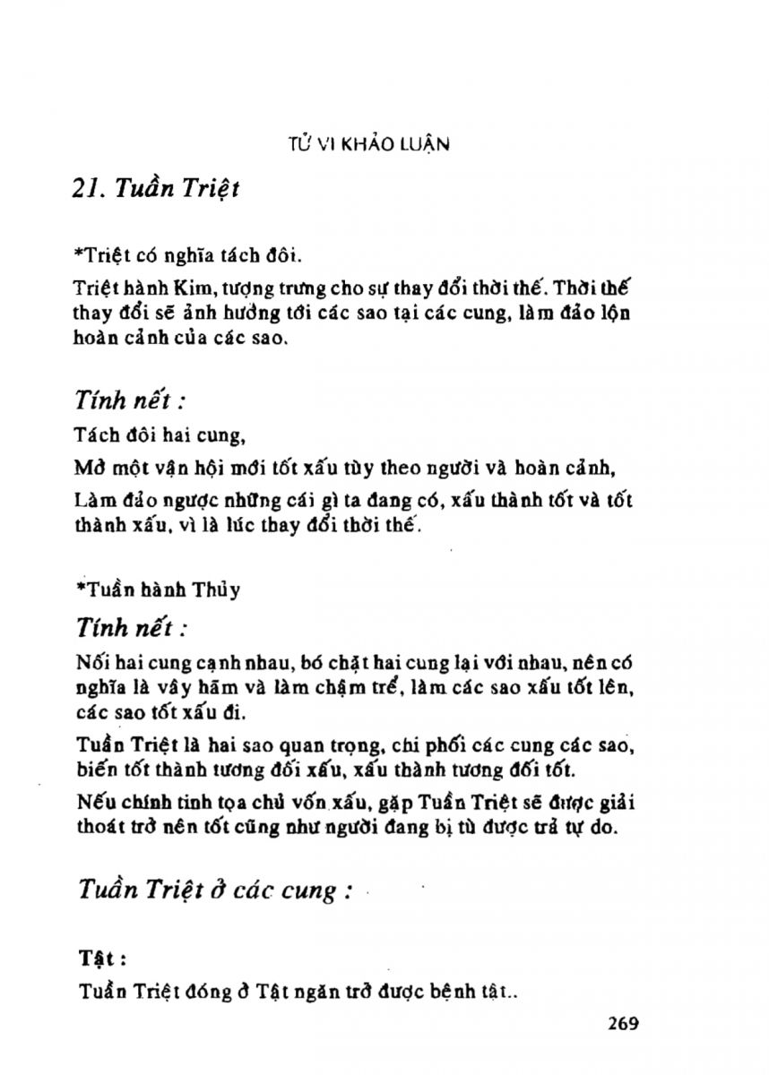 Tử Vi Khảo Luận - 269