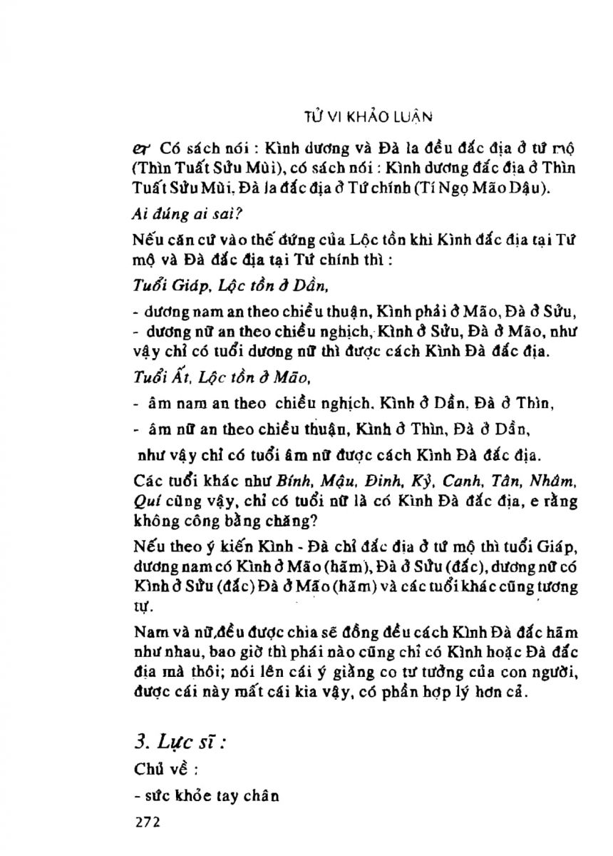 Tử Vi Khảo Luận - 272