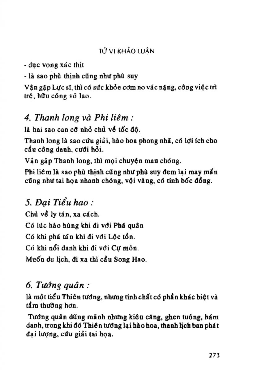 Tử Vi Khảo Luận - 273