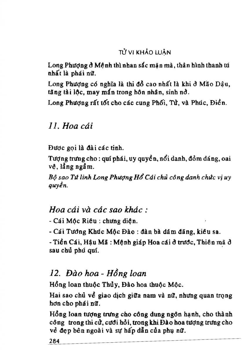 Tử Vi Khảo Luận - 284